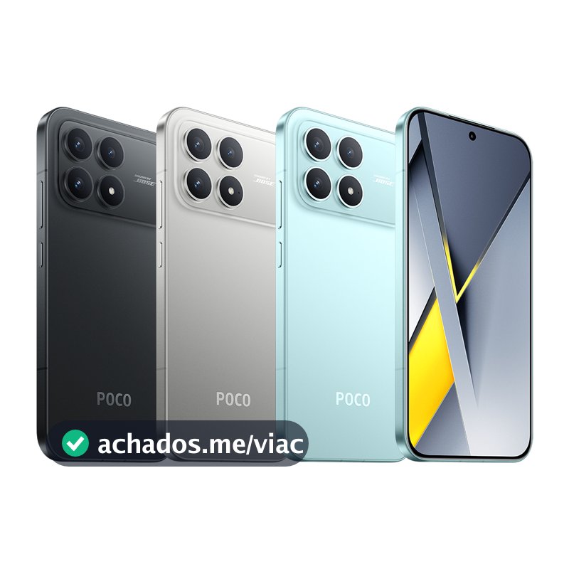 Celular Xiaomi Poco F8 Pro 5G 256GB OU 512GB 12GB RAM COM NFC VERSÃO GLOBAL FONTE BRASIL NOVO LACRADO A PRONTA ENTREGA