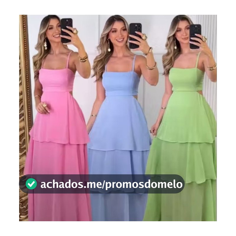 vestido longo de três maria para formatura casamento festa