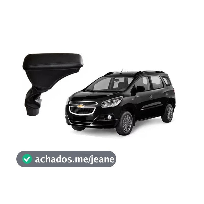 Encosto Braço Chevrolet Spin Apoio Articulado Porta Objetos 2012 A 2023