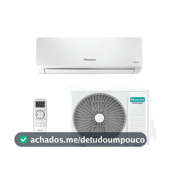 Ar Condicionado Split Inverter Hisense R-32 Hi-wall 9000 Btus Quente e Frio Wi-fi 220v