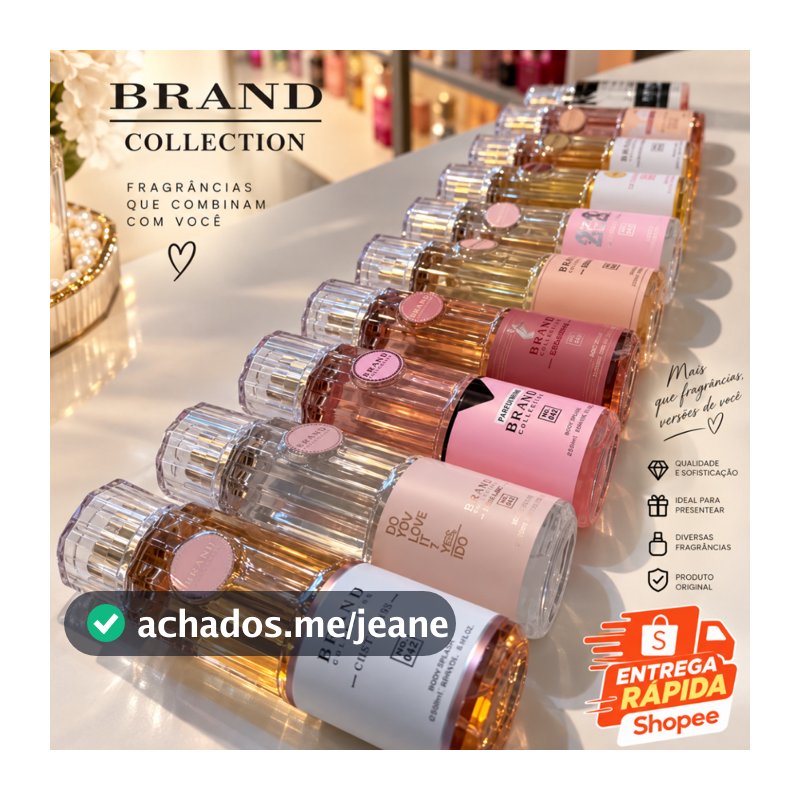 Brand Collection Body Splash 250 Ml Feminino e Mascilino