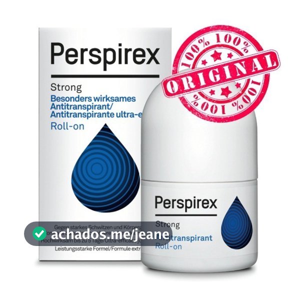Perspirex Tipo 20ml Roll-Treat Som e Odor à Prova de Suor