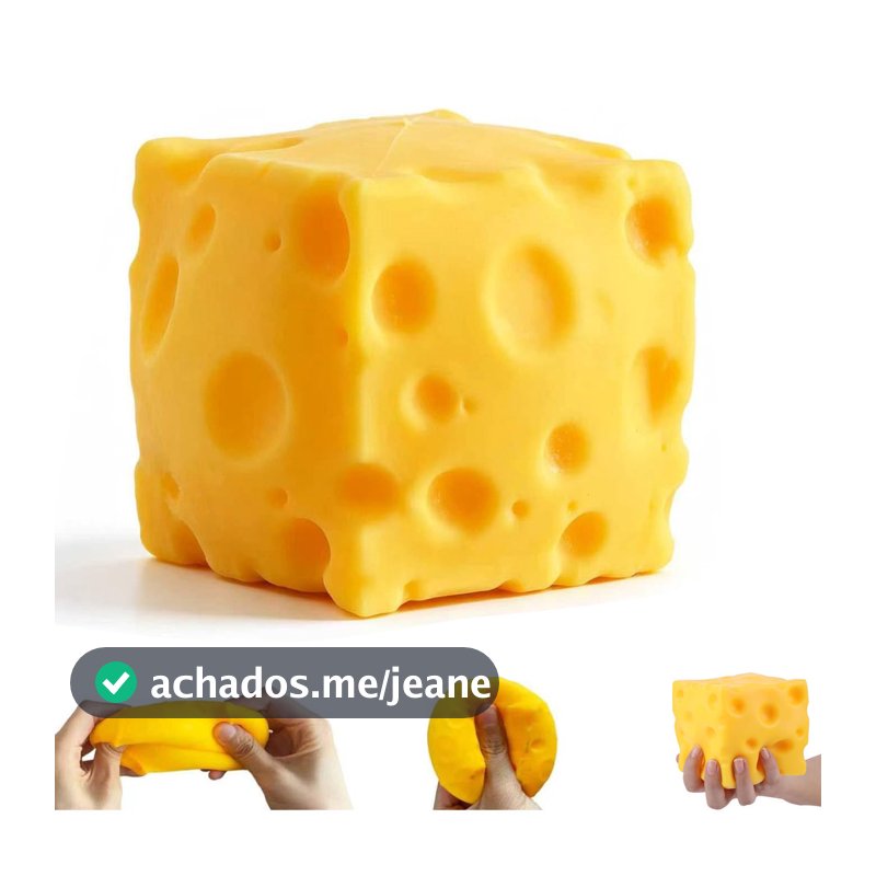 Brinquedo De Queijo Antiestresse , Brinquedos Macios , Decoração De Mesa Com Tema Super Fofo