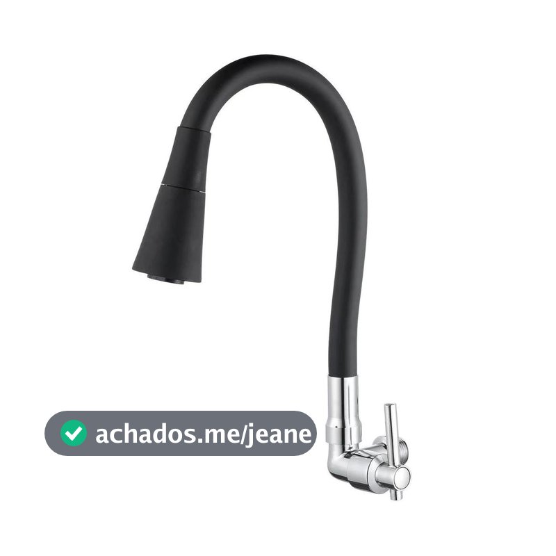 Quatro Modelos Inox Prata Torneira com chuveiro com rotação de 360° Cozinha Luxo Parede Promoção