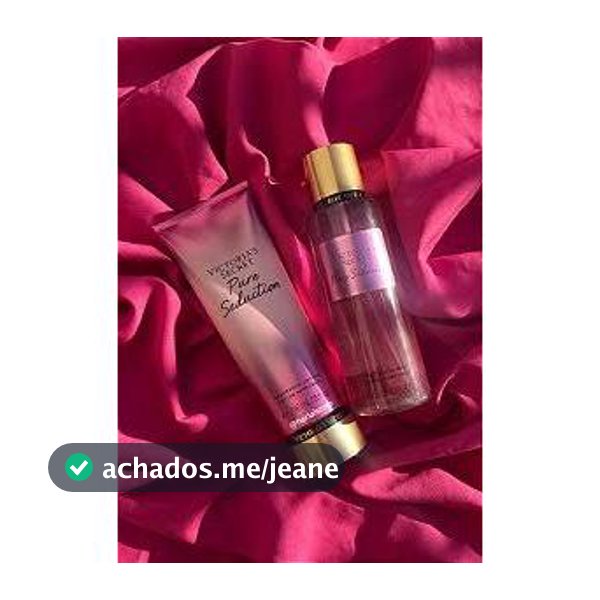 Kit Body Splash + Creme Hidratante Pure Seduction com Glitter 250ml | Feminino | Fragrância Marcante | Envio Rápido