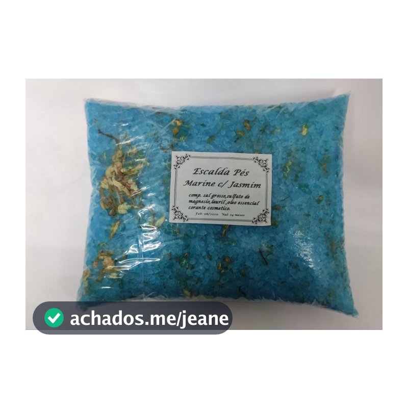 Escalda Pés 1kg Marine Com Calendula