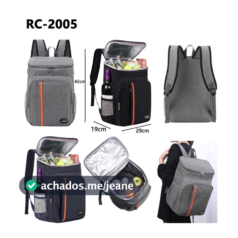 Mochila Térmica 23L com Isolamento para Bebidas e Alimentos | Ideal para Viagem, Praia e Piquenique