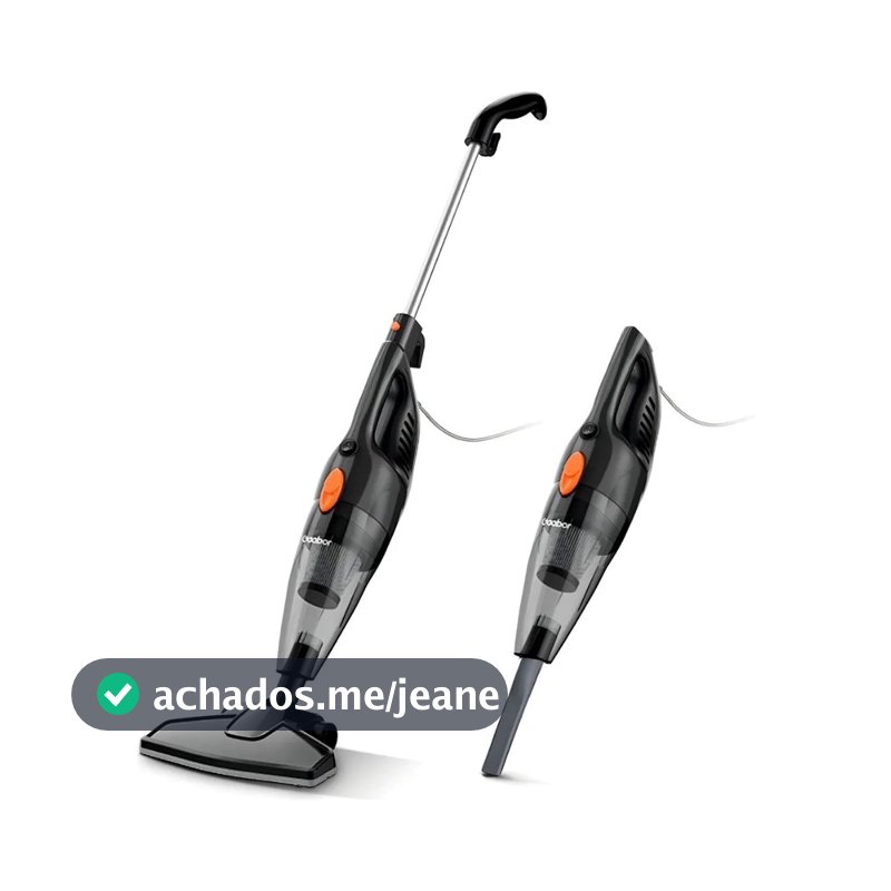 Aspirador De Pó Vertical 2 Em 1 Portátil Gaabor 650w