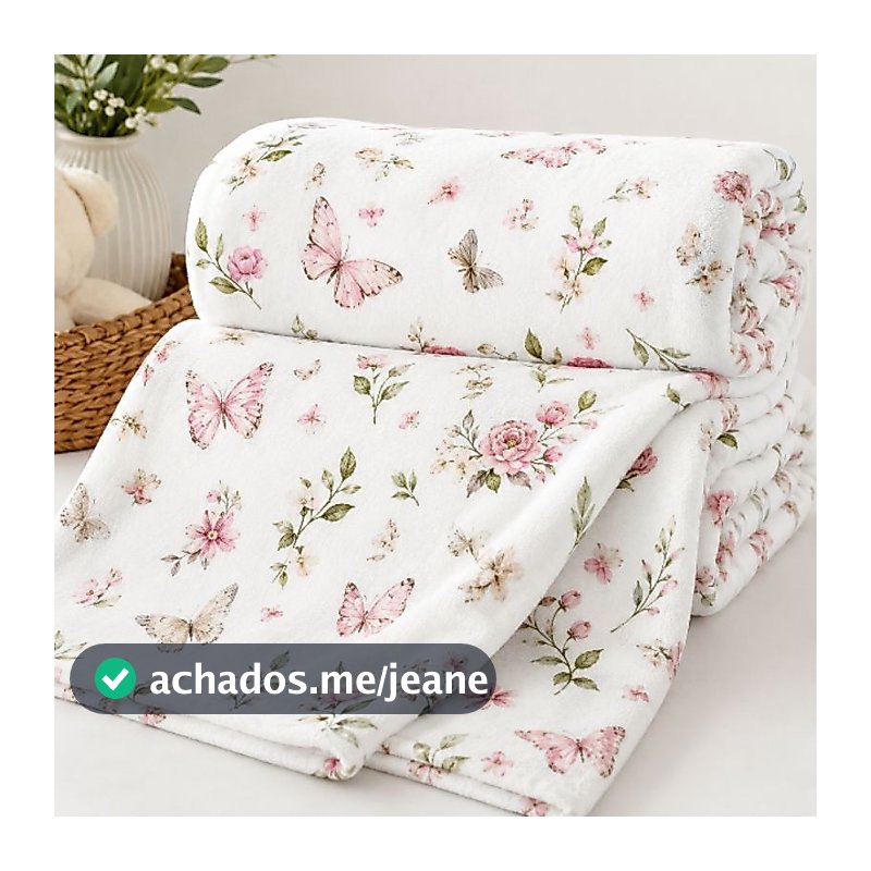 Manta Microfibra Casal Queen Estampada - Super Macia - Toque Aveludado