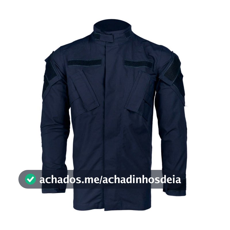 Gandola Tática Assault Militar Ripstop Bélica - Azul Marinho