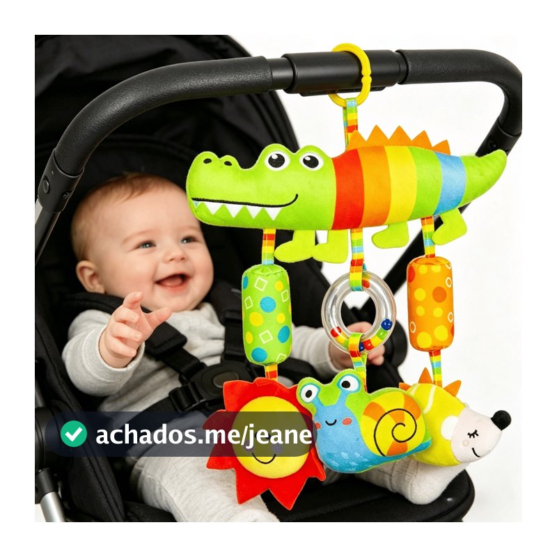 Bebê/Recém Brinquedo Suspenso para Bebê Brinquedos Cadeirinha de Carro Macio de Animal Com Chocalho pode ser lavado