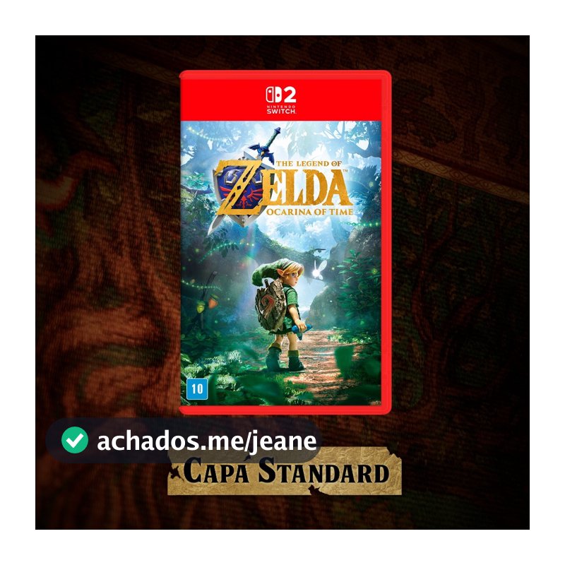 The Legend Of Zelda: Ocarina Of Time – Capa Regular – Nintendo Switch 2