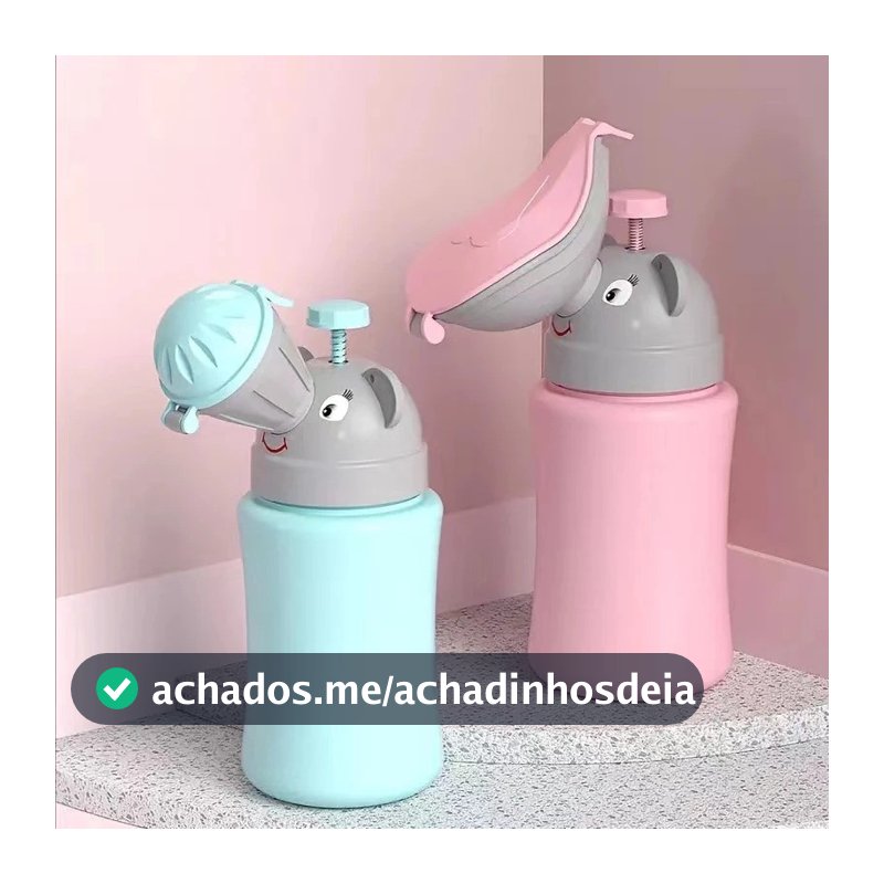 Penico De Viagem , Vaso Sanitário De Emergência Para Mictório Infantil , Portátil À Prova De Vazamentos De Elefante Viag