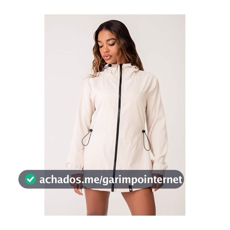 PARKA FEMININA COM CAPUZ LUSH DLK