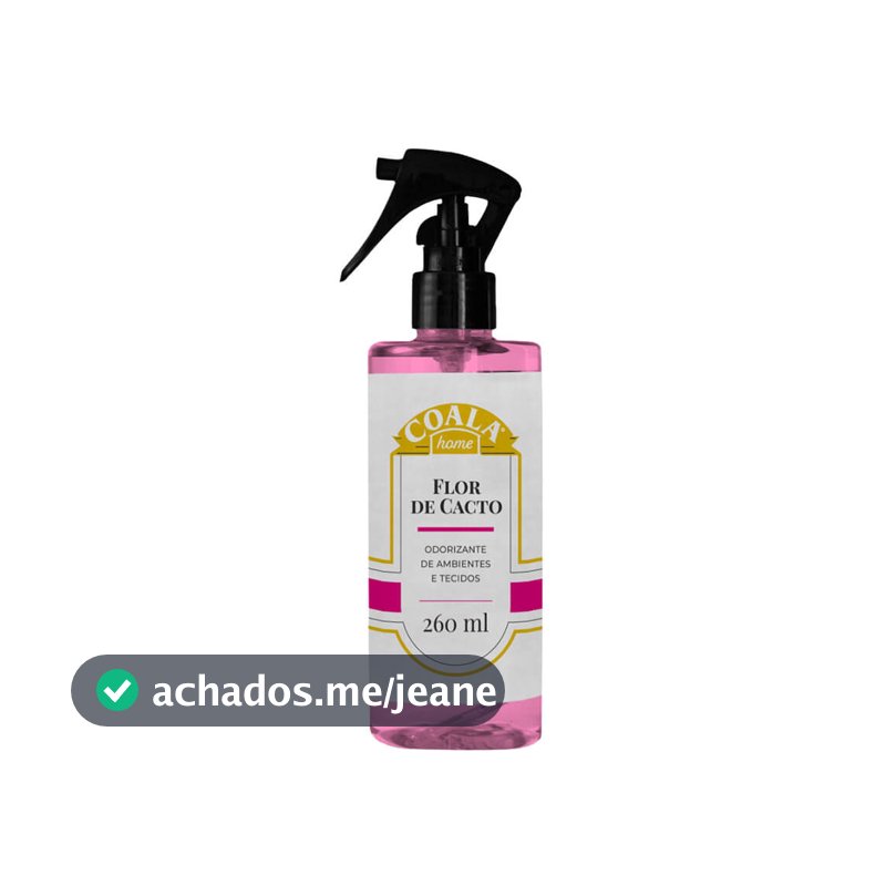 Coala Odorizante de Ambientes e Tecidos Flor de Cacto 260 ml