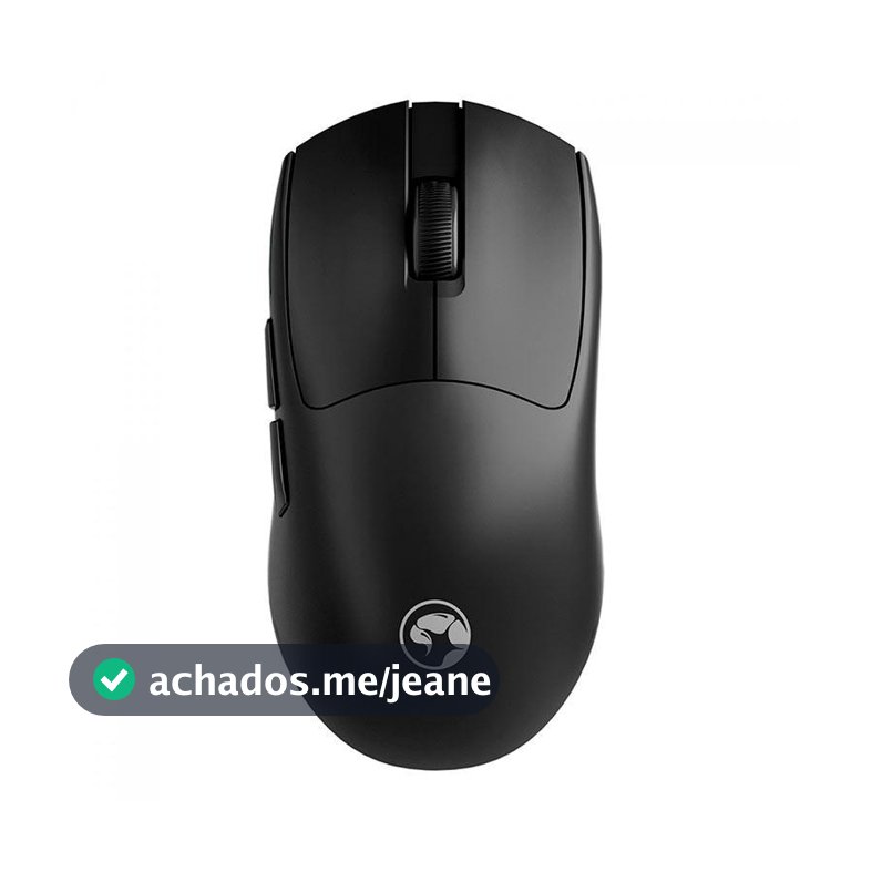 Mouse Marvo G867W Niro 320, 8000DPI, 6 Botoes, Wireless, Preto, G867W