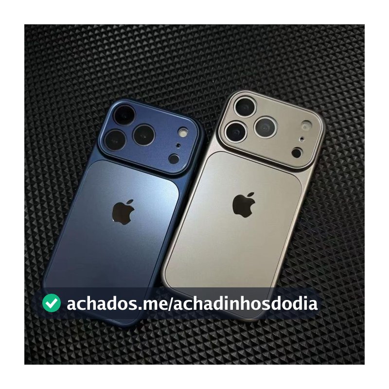 Nova capa de telefone de vidro fosco iPhone 17 16 15 14 13 Pro Max capa dura à prova de choque