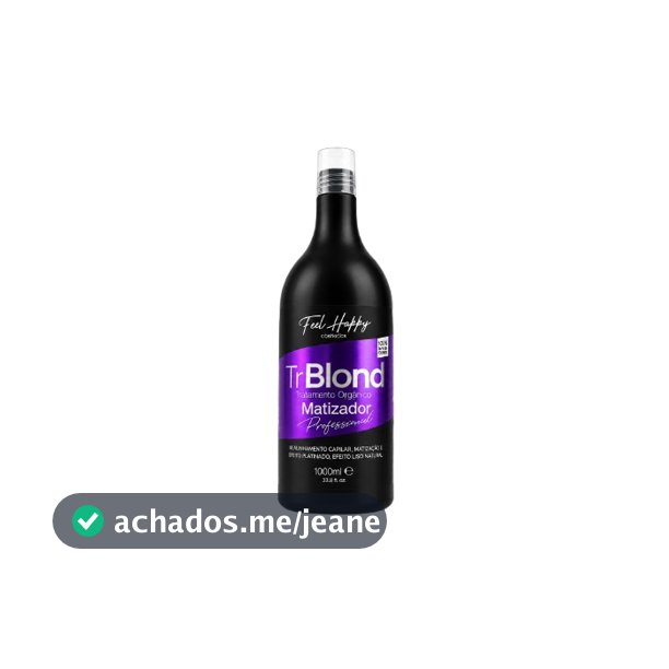 Escova Progressiva sem Formol Blond 1000ML Feel Happy