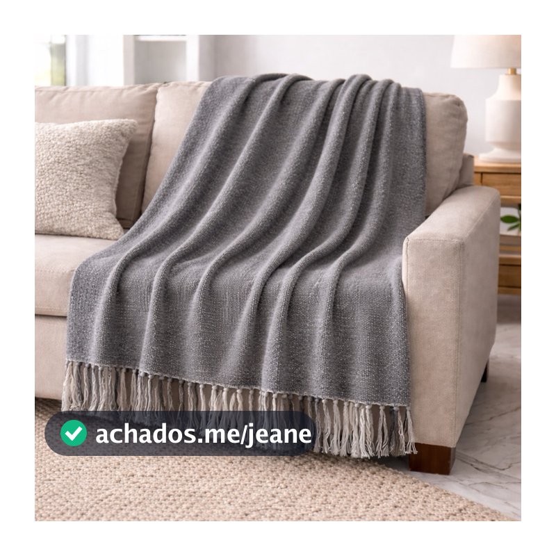 Manta Para Sofá Luxo Gigante Poltrona 1.20 x 2.10 Retrátil Capa Protetora