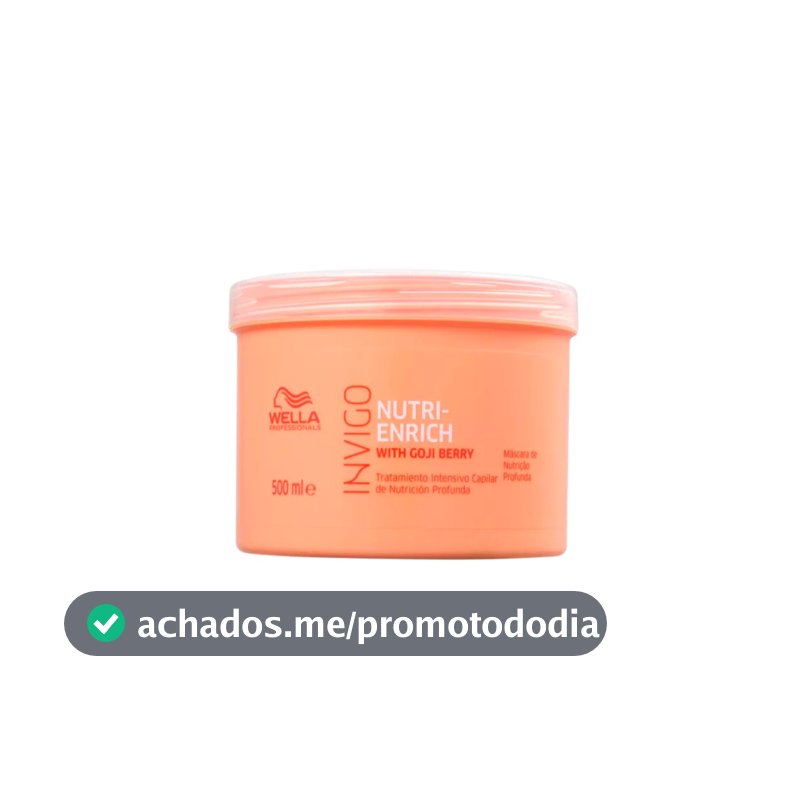 Máscara Invigo Nutri-Enrich 500ml - Wella Professionals