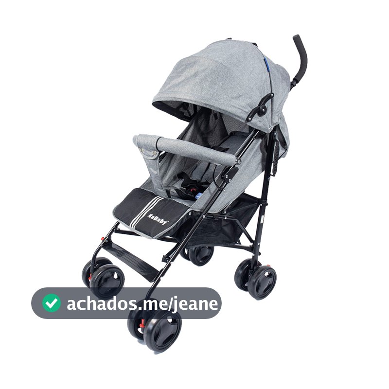 Carrinho de Bebê Guarda Chuva Luvy Reclinável Dobrável Com Cesto Cinto e Capota Até 15kg