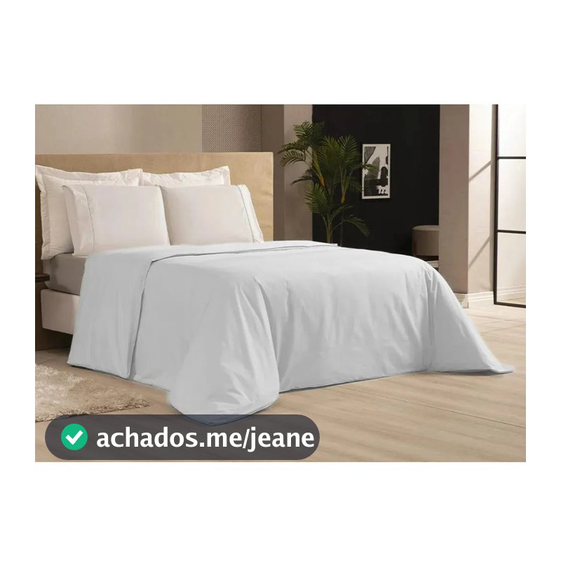 Capa De Edredom Duvet Ziper Toque de Pluma