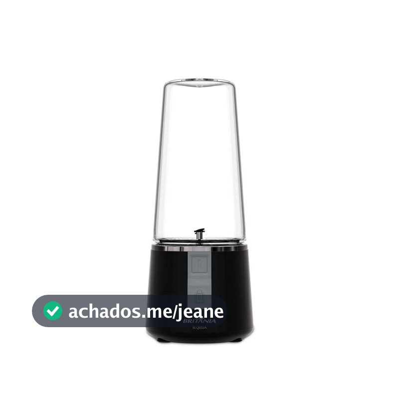 Liquidificador Portátil Britânia 300ml 50W USB BLQE02A