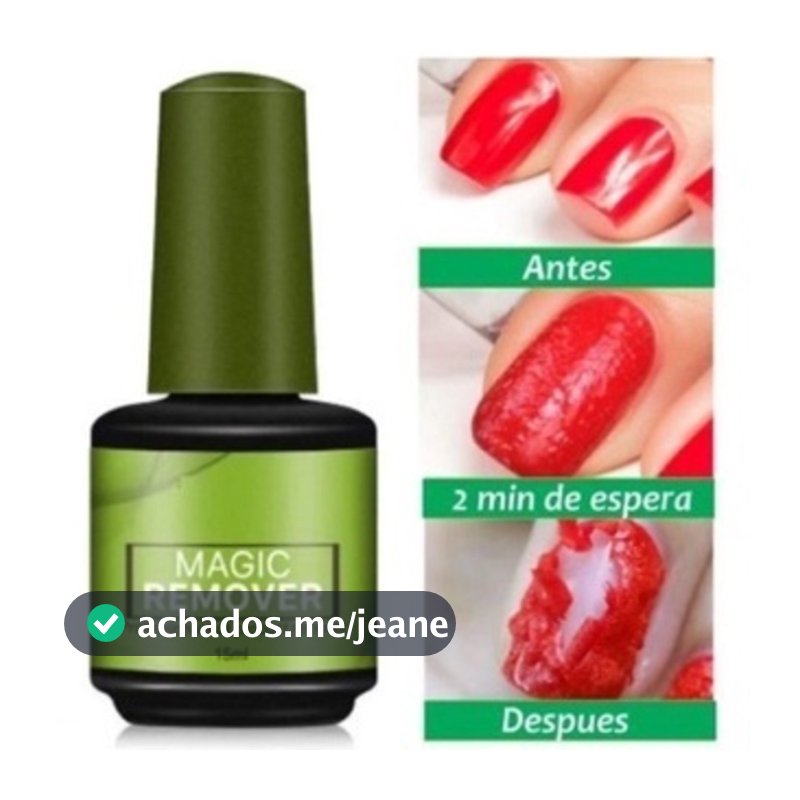 Magic remover O.F.N 15ml removedor de esmalte em gel acrigel
