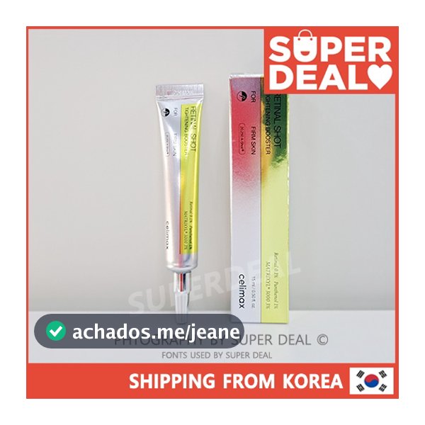 [Enviado da Coreia] Celimax The Vita-A Retinal Shot Tightening Booster 15ml