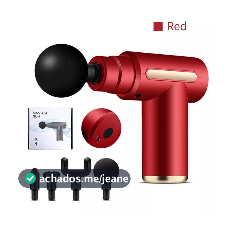Massageador Elétrico  Alta Frequência  Profissional Muscular Massagem