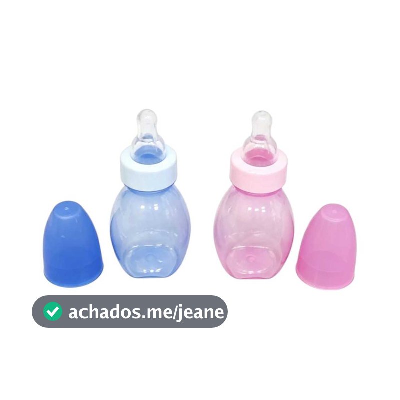 Mamadeira Chuquinhas 60ml Rosa Ou Azuis (2 Unidades)