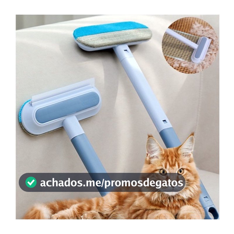 Escova Removedor de Pelos Cachorro Gatos  Multifuncional Roupas Remoção De Pó DT9461