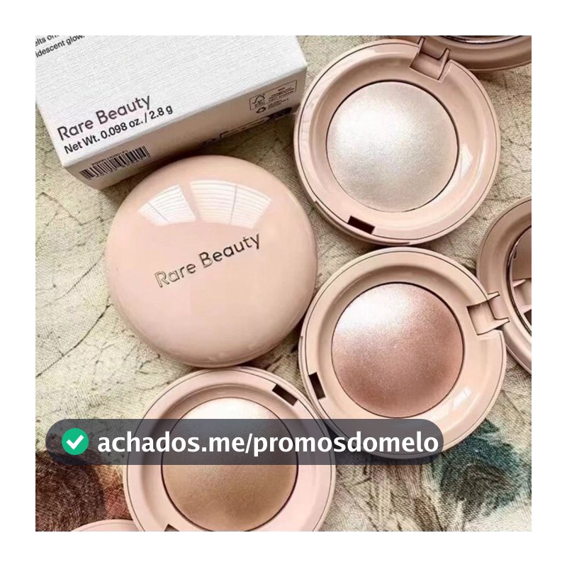 De Contorno E Iluminador De Beleza Com Maquiagem De Retoque De Alto Brilho