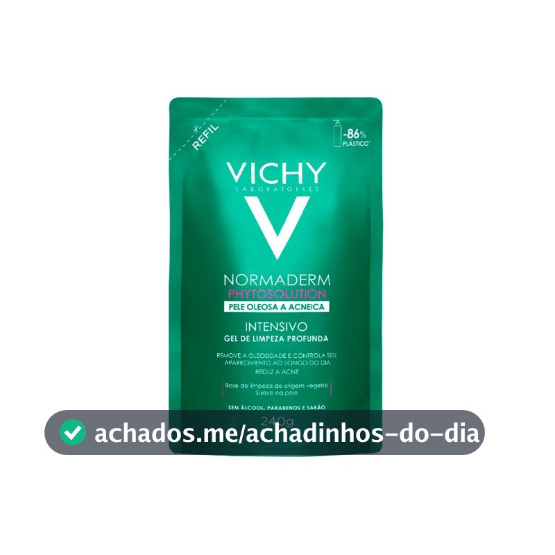 Vichy Normaderm Phytosolution Refil Gel de Limpeza 240g