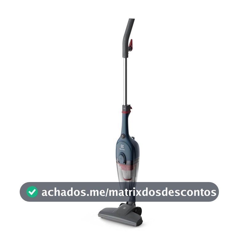 Aspirador de Pó Vertical com Fio Electrolux 1100W 2 em 1 Filtro HEPA Azul (STK13A)