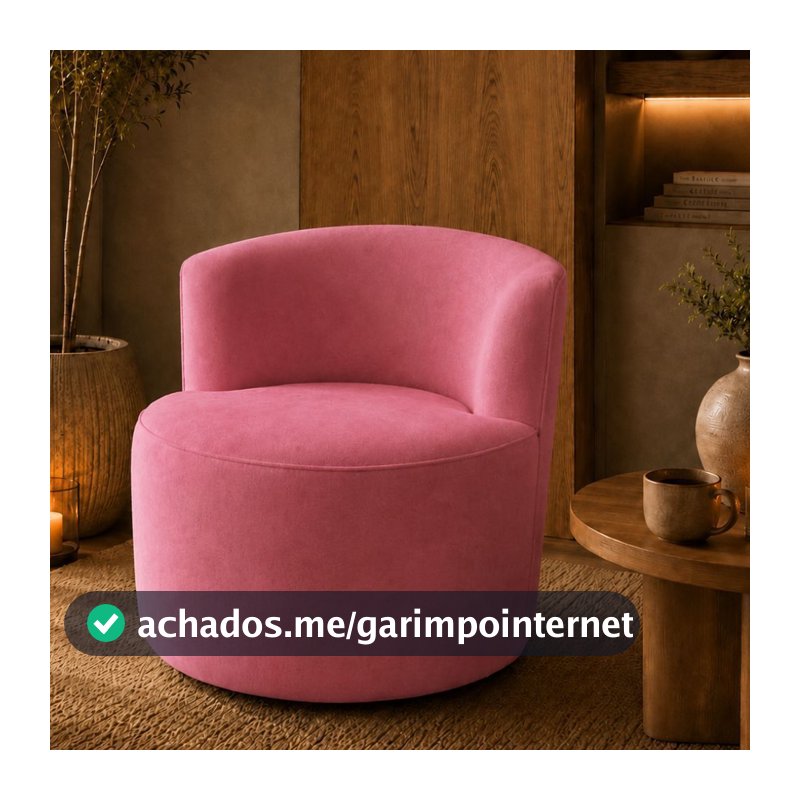 Poltrona Duna Curva Orgânica Decorativa Moderna Ideal para Sala, Quarto e Consultório