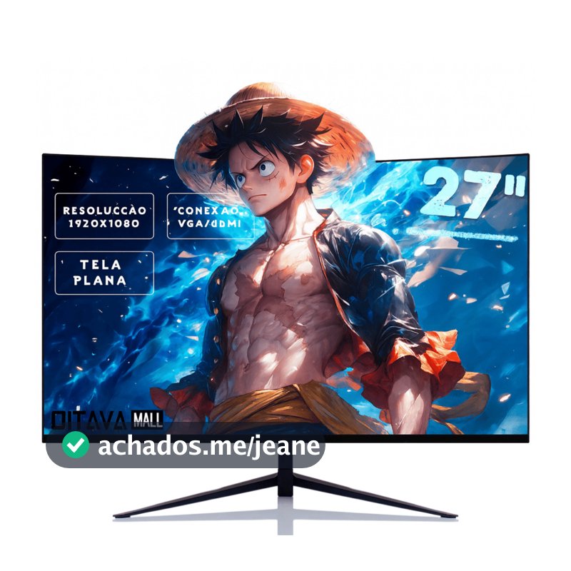 Monitor Gamer LED IPS 27" Full HD 75Hz 5ms HDMI Design Slim Borda Infinita