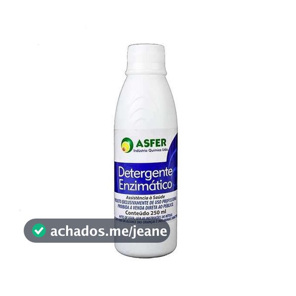 Detergente Enzimático 3 Enzimas 250ML Asfer