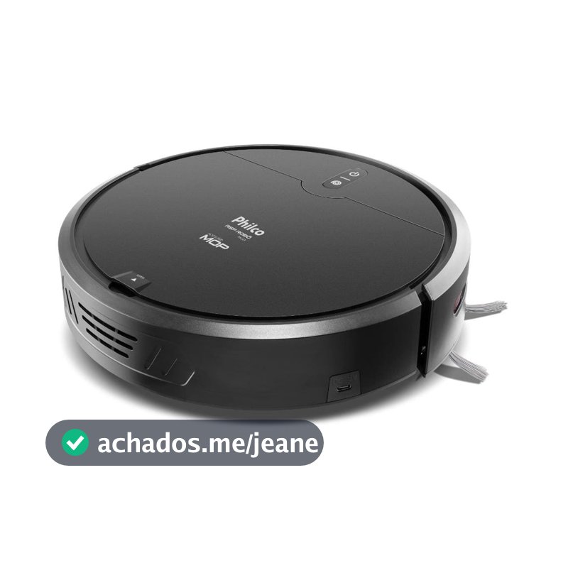 Aspirador Robô PAS23 3 em 1 MOP 90min Sensor Antiqueda e Obstáculos Bivolt Philco