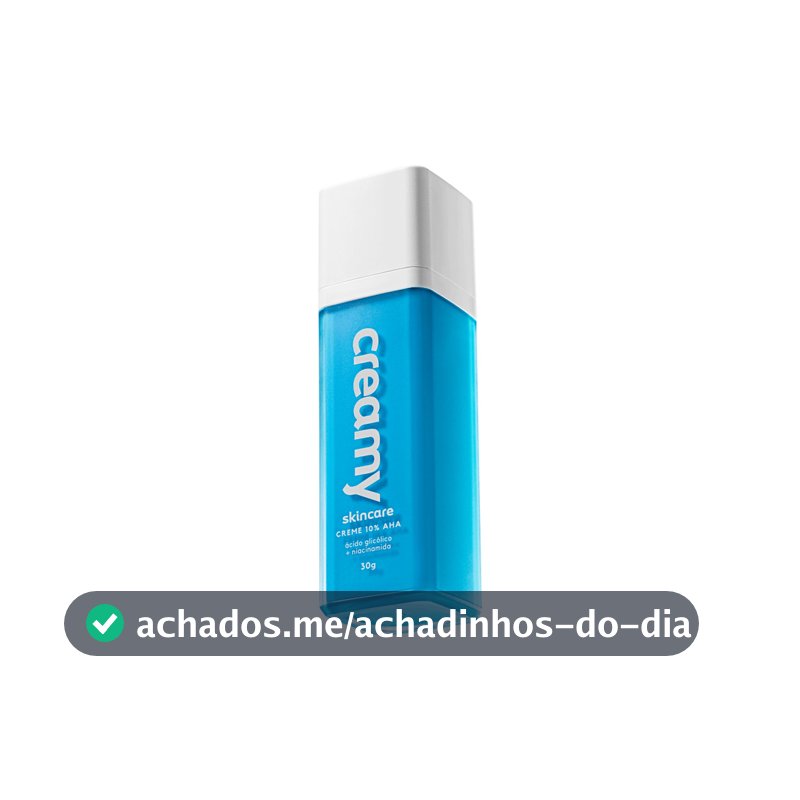 Creme Facial Retexturizador Creamy/Skelt Acido Glicolico 30g