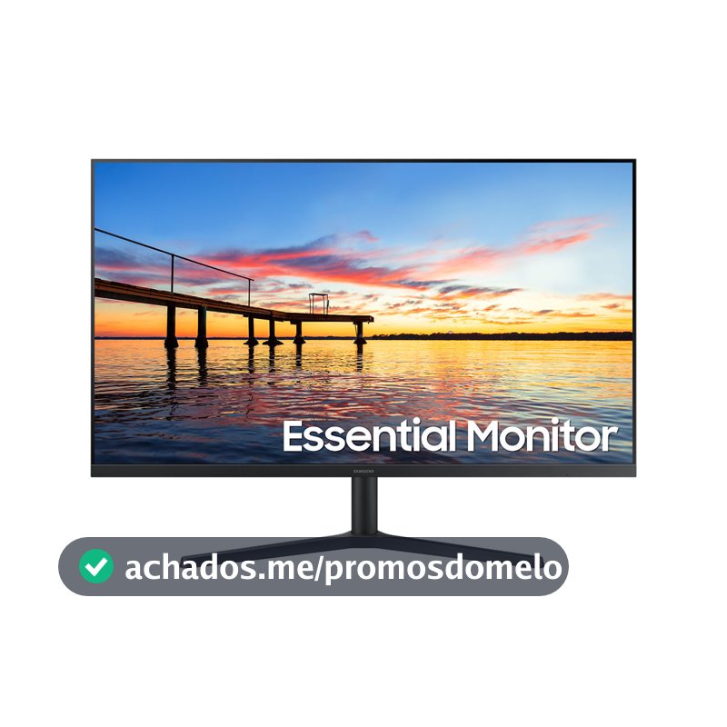 Monitor Samsung 32" FHD, 75 Hz, Freesync, HDMI, DP, Preto, S3