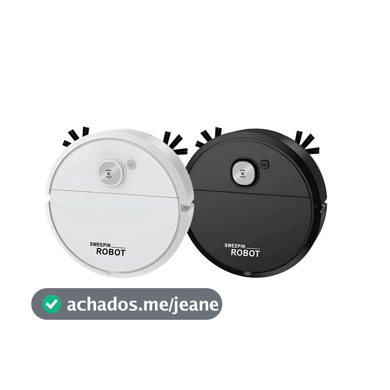Robô Varredora/Aspirador De Pó Automática 3 Em 1 Limpeza Doméstica Robótico Inteligente E Silencioso