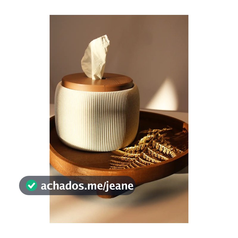 Porta Papel Higiênico Luxo Elegate – Suporte Moderno para Banheiro com Tampa