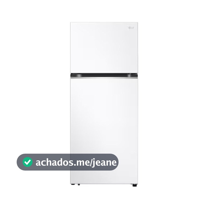 Geladeira LG Frost Free GN-B372PQW Duplex com Tecnologia Smart Inverter Multi Air Flow - 375 litros