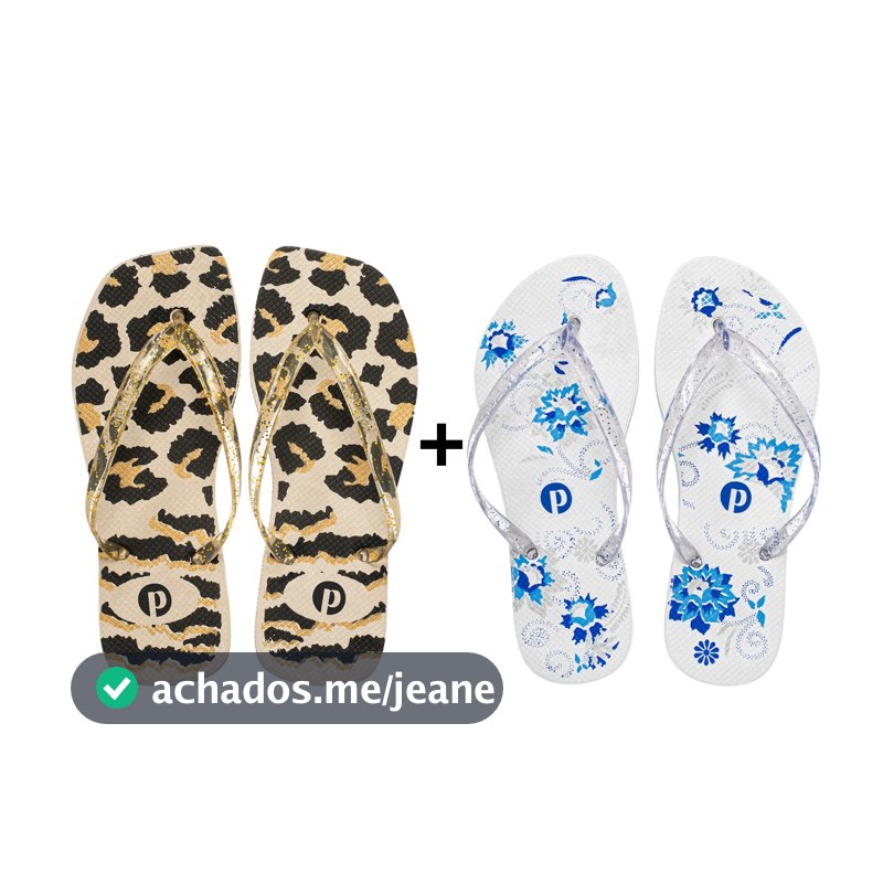 Kit Chinelo Feminino Confortável Macio Verão
