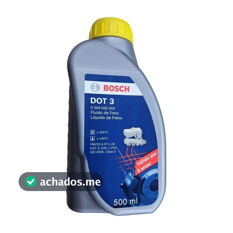 FLUIDO  DE  FREIO DOT3 500ML  BOSCH