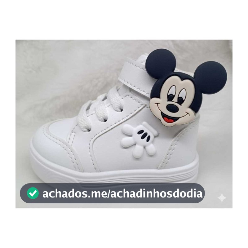 TENIS INFANTIL  CANO ALTO MASCULINO - INFANTIL SOLA PVC ANTI DERRAPANTE