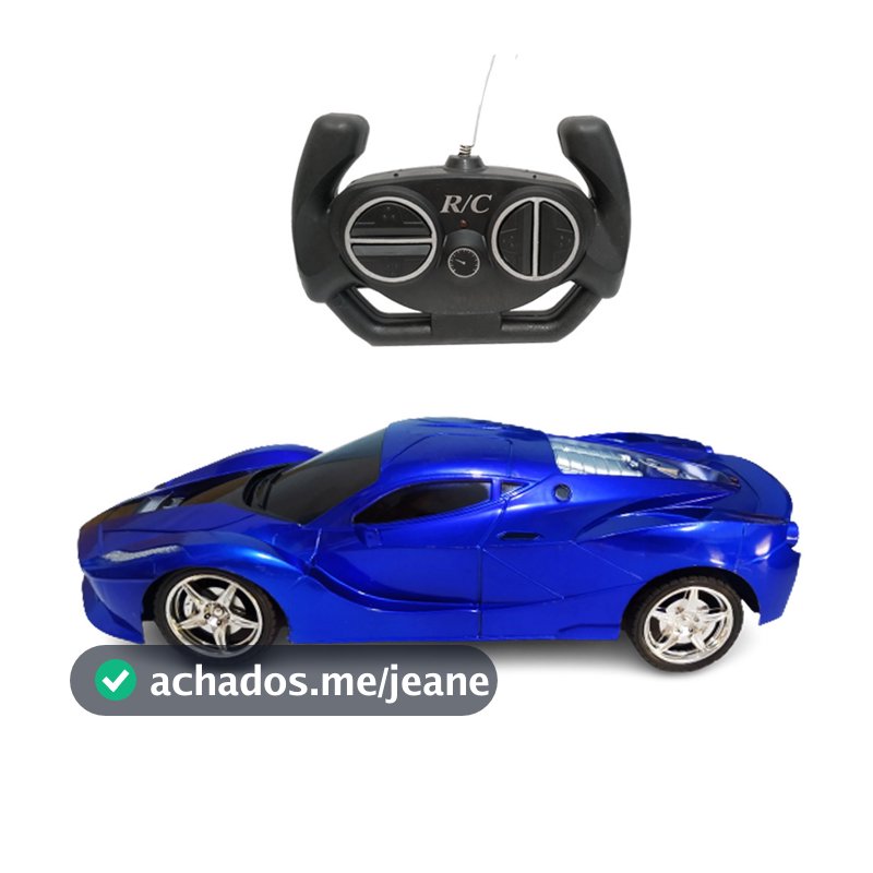 Carrinho Azul Racing Club Sem Caixa - Zoop Toys