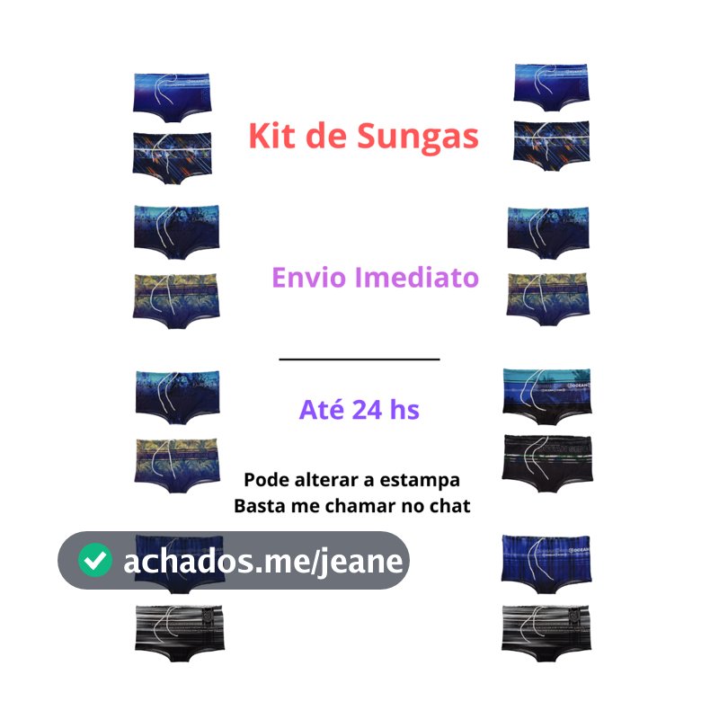 Sunga Boxer Masculina Estampada Praia Piscina Adulto com Forro e Cordão Ajustável Premium