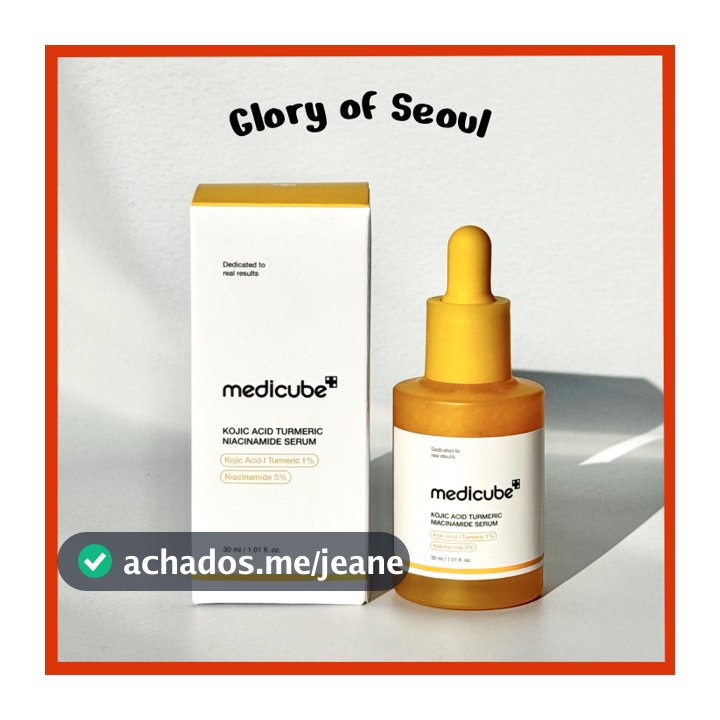 MEDICUBE Kojic Acid Turmeric Niacinamide Serum 30ml